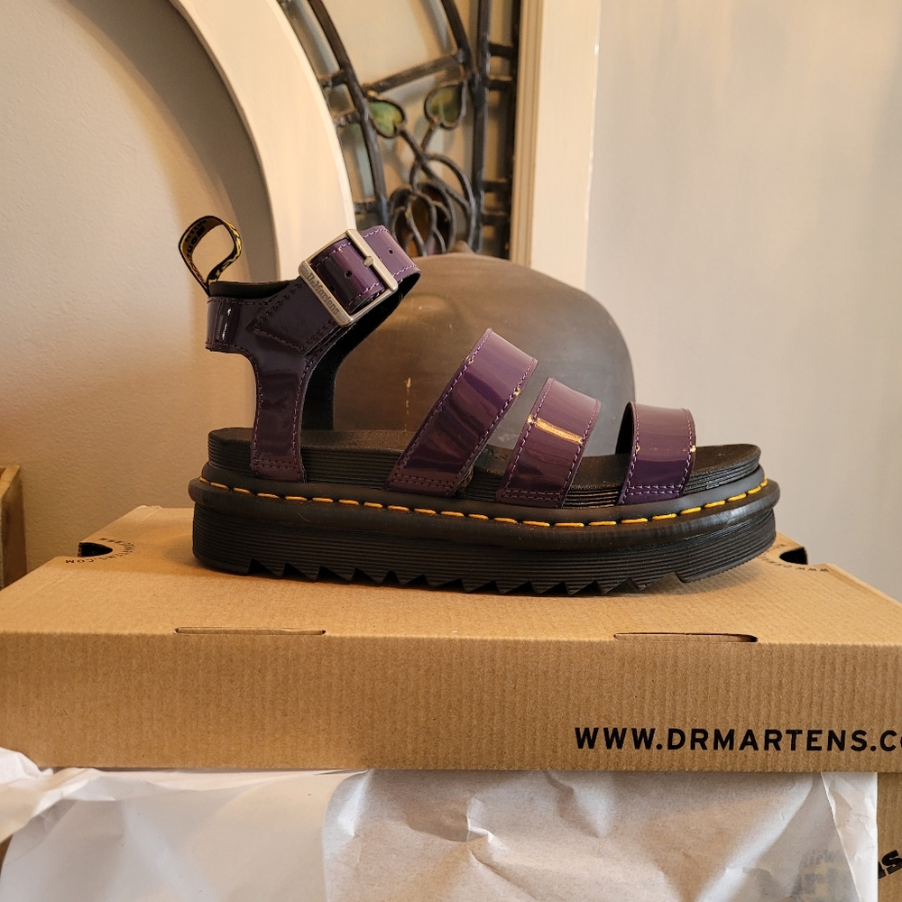 Doc Martin Purple Sandals